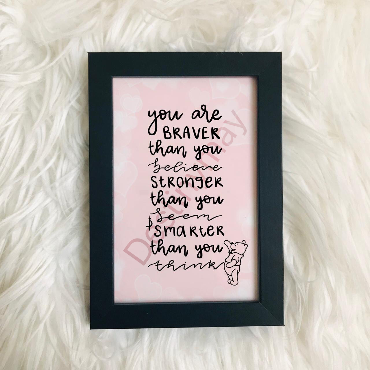 Winnie The Pooh brave print