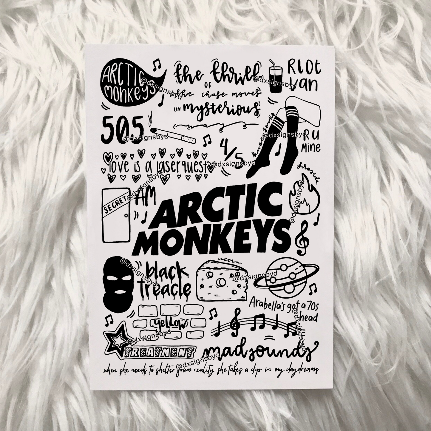 Arctic Monkeys #2 print