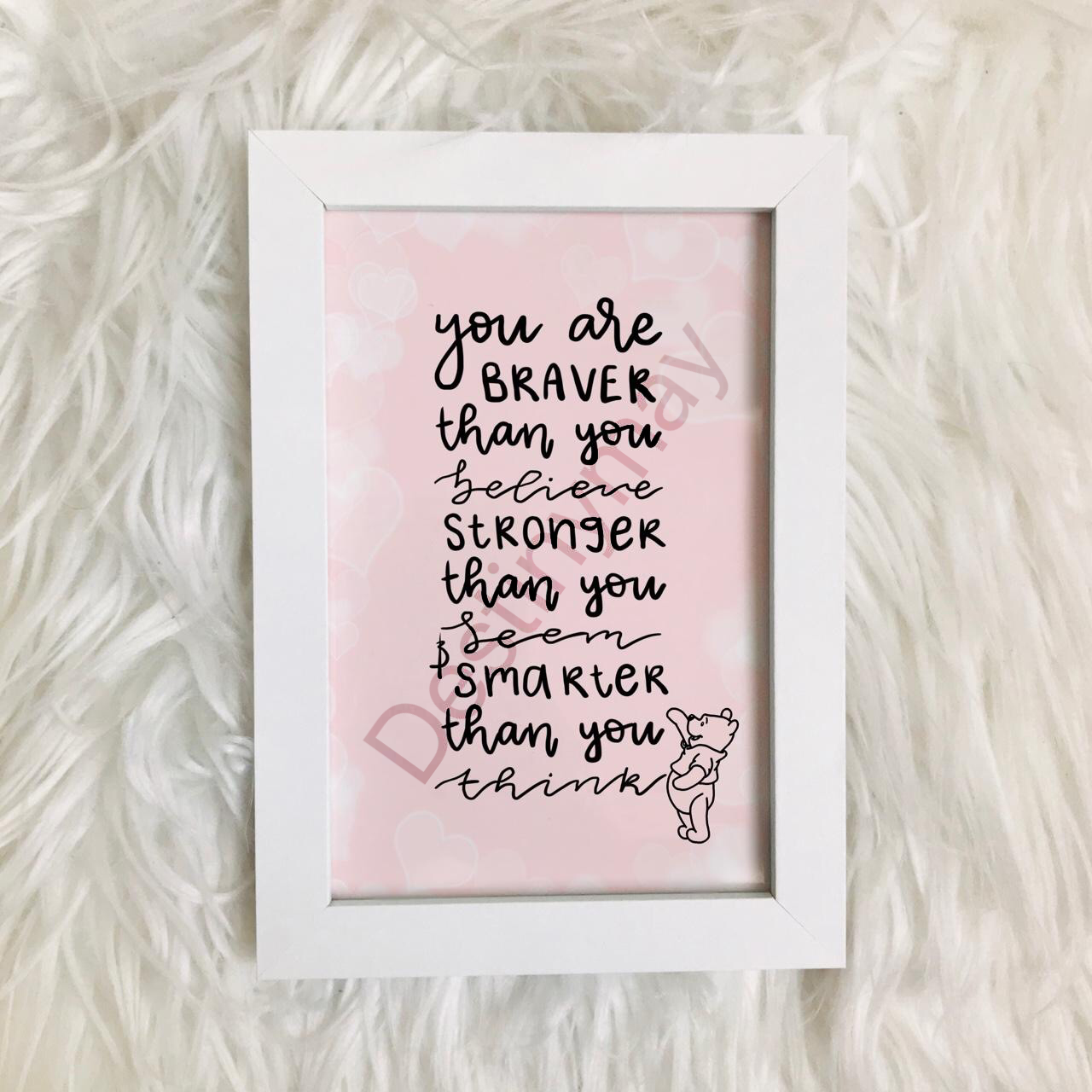 Winnie The Pooh brave print