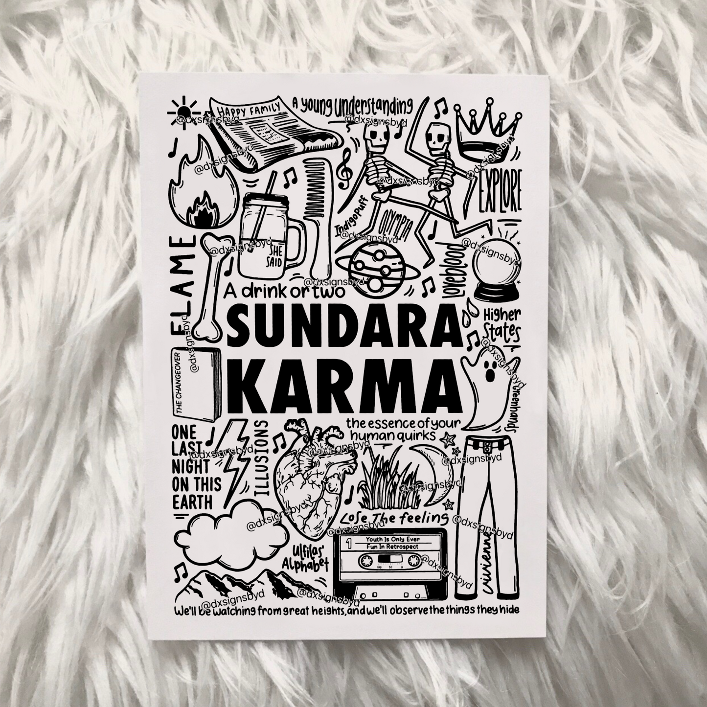 Imprimé Sundara Karma