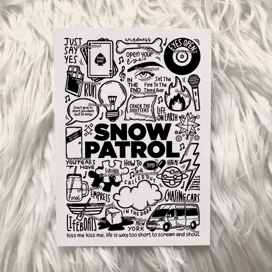 Snow Patrol print