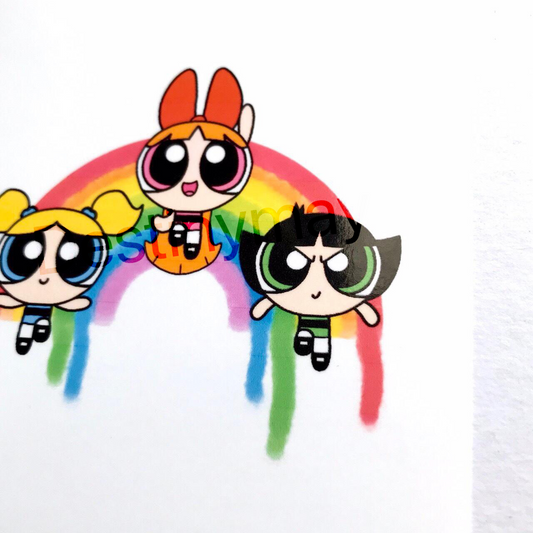 Powerpuff Girls print