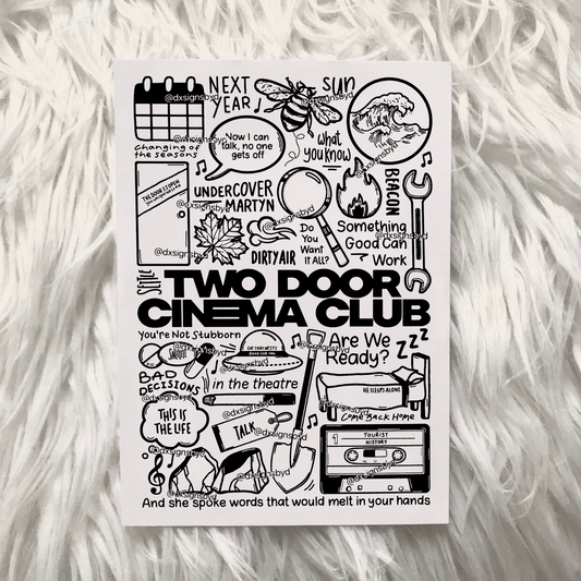 Two Door Cinema Club print