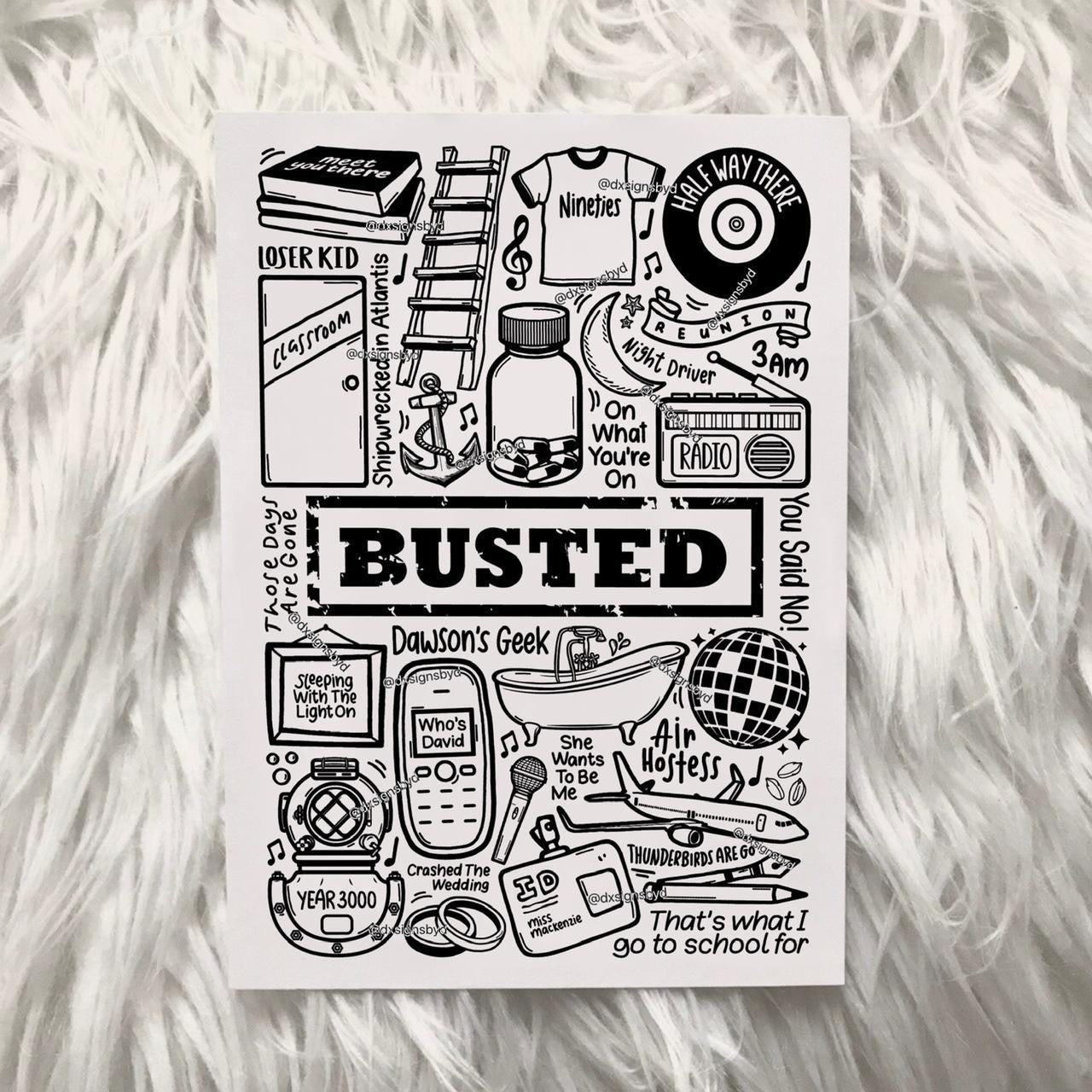 Busted print