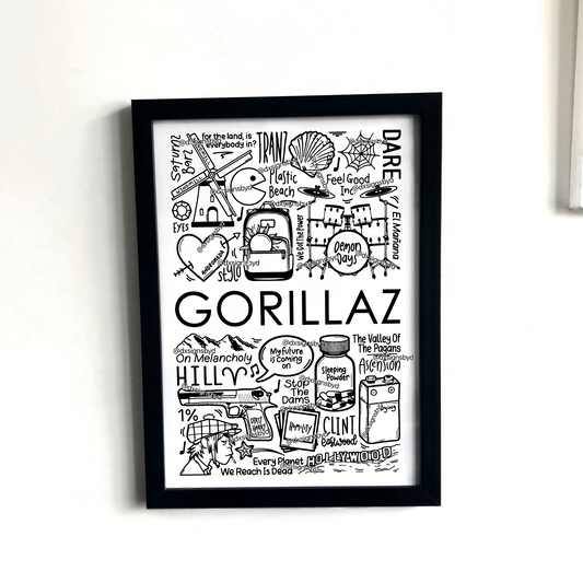 Gorillaz print