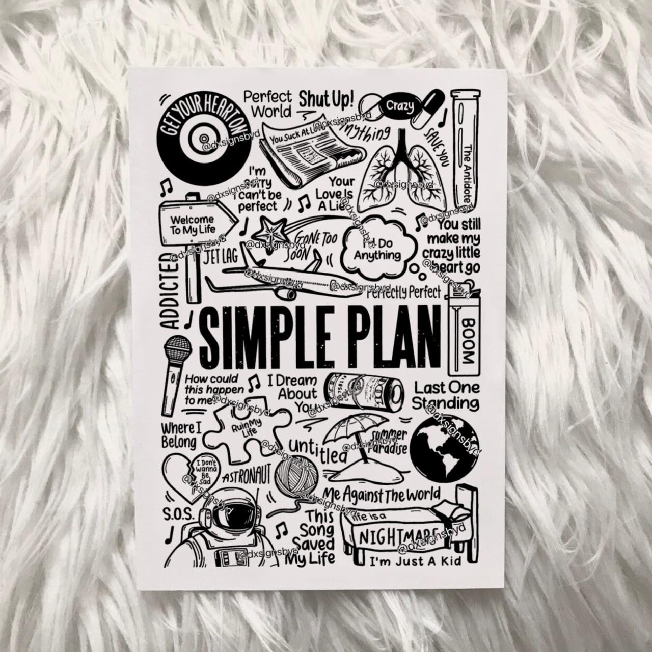 Simple Plan print