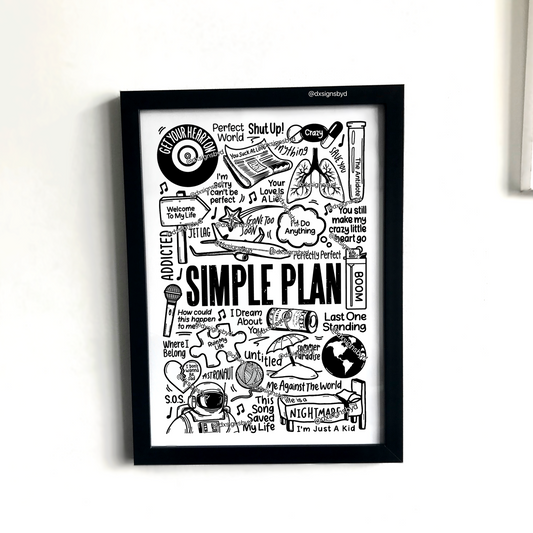 Simple Plan print