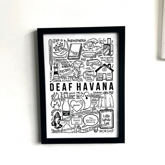 Deaf Havana print